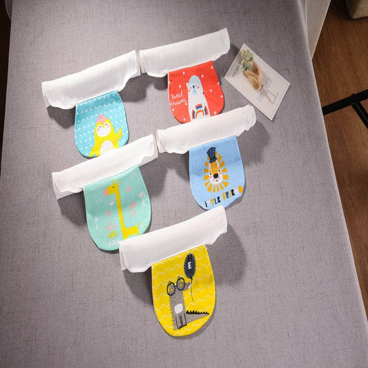 Serviette de sueur pour enfants six couches de fil de coton pour bébé, maternelle, sueur, serviette de coussin pour bébé avec logo imprimé