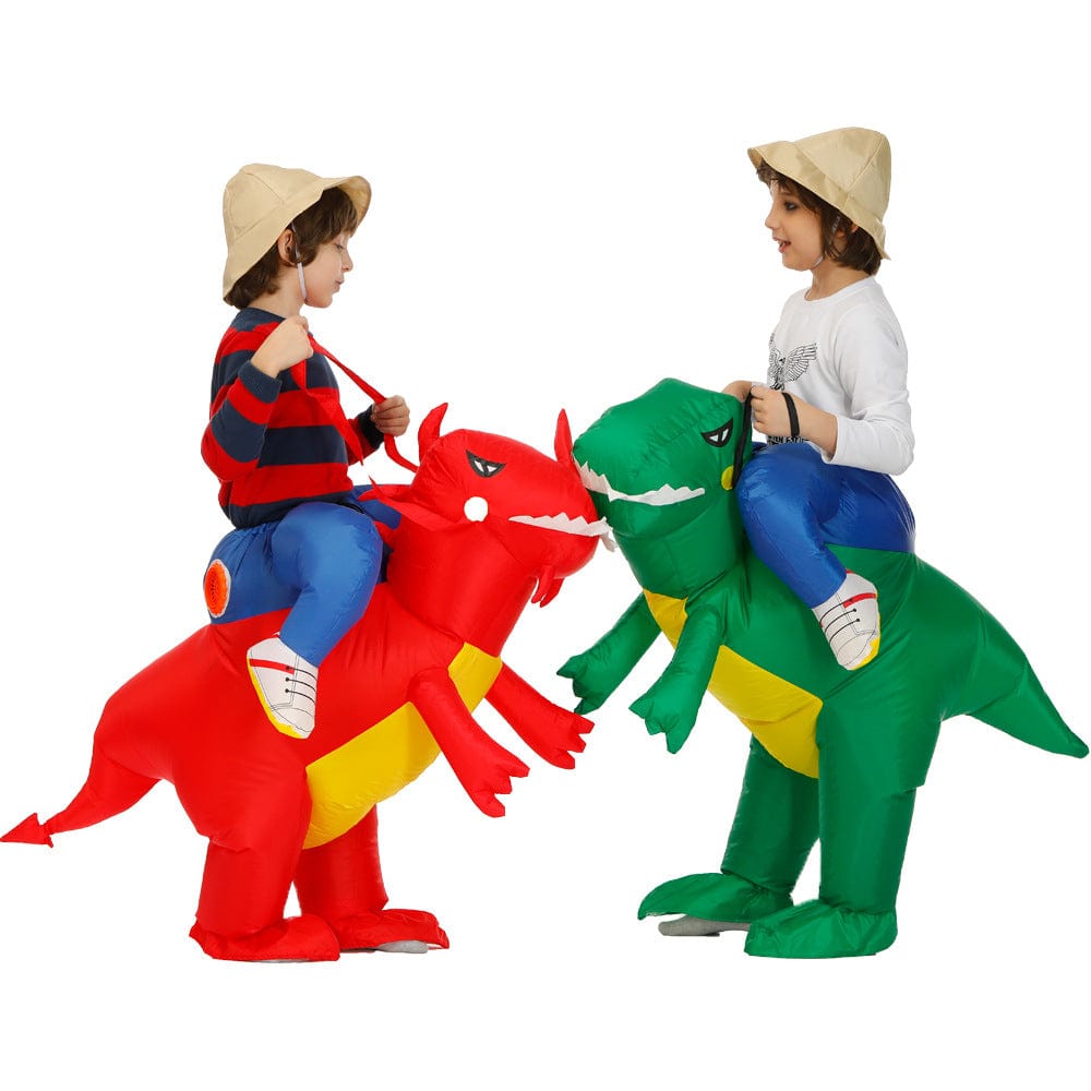 Cross-border kindergarten shake clothes ride dinosaur outdoor activities Halloween stage performance funny supplies