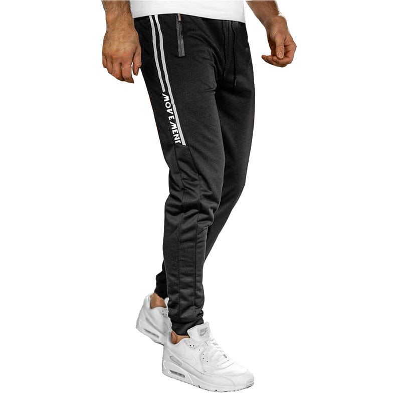 Pantalones de correr lentos para hombres europeos y americanos, pantalones sueltos de primavera para hombres, pantalones largos deportivos de Amazon, 2021