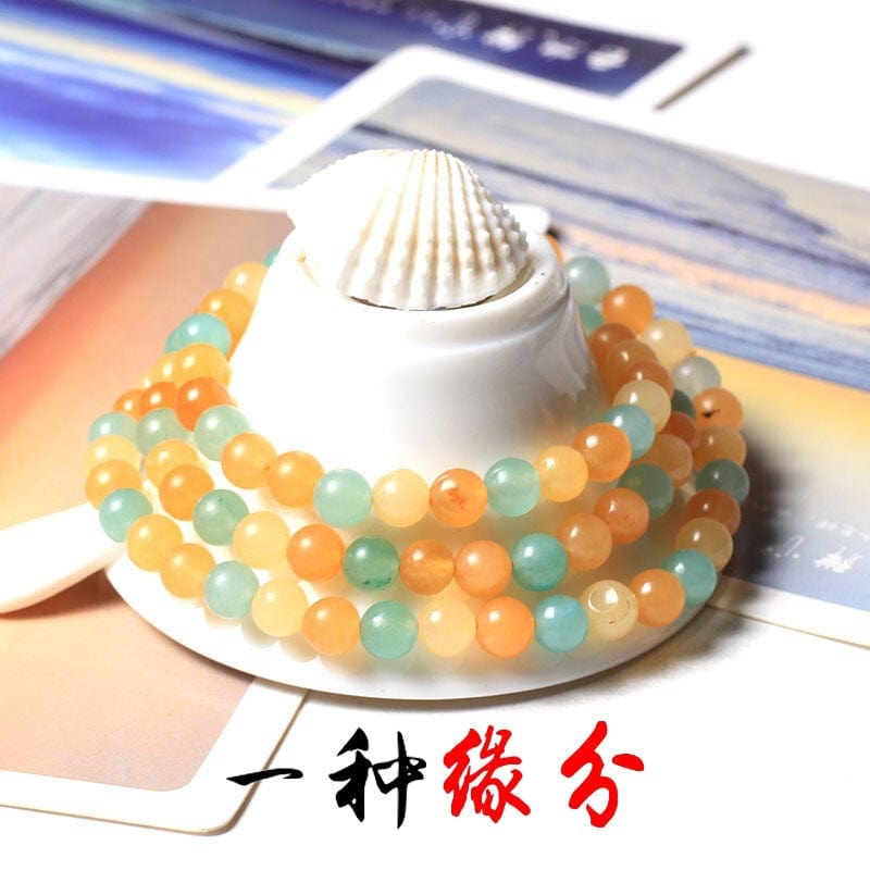 Natural crystal tourmaline jade and Tian Yu Pearl play bracelet ring ring pendant necklace bracelet men and women jewelry