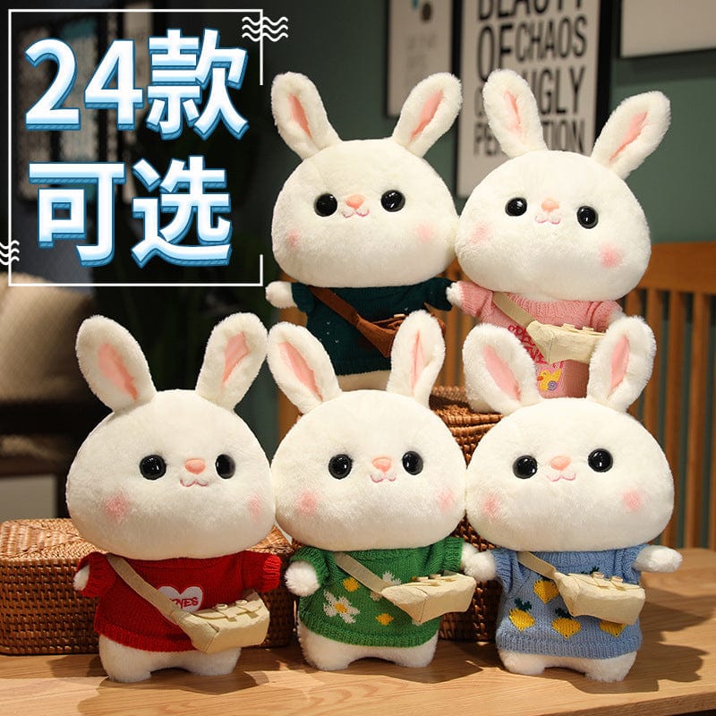 2023 Year of the Rabbit Mascot Net Red Rabbit Plush Toy Rabbit Doll New Year Gift Girls Cute Creative Doll