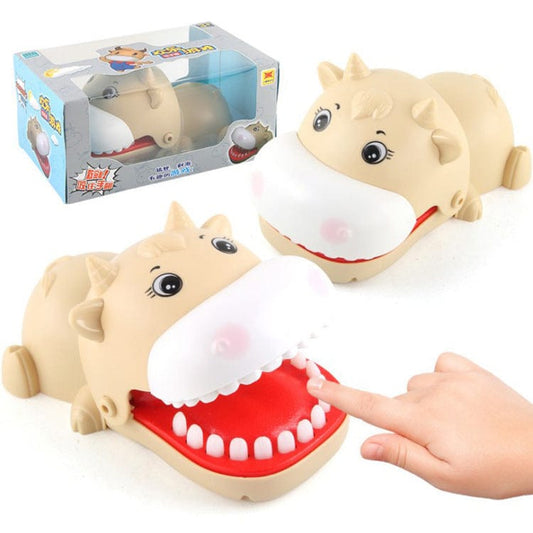 Bite finger Mengmeng cattle bite hand toy children's parent-child interactive toys