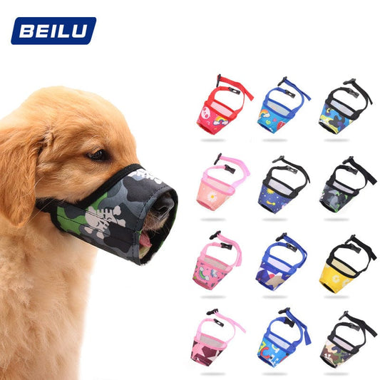 Pet supplies dog mouth cover anti-bite anti-eye life dog mouth cover sleeve dog stopper dog dog mask wholesale
