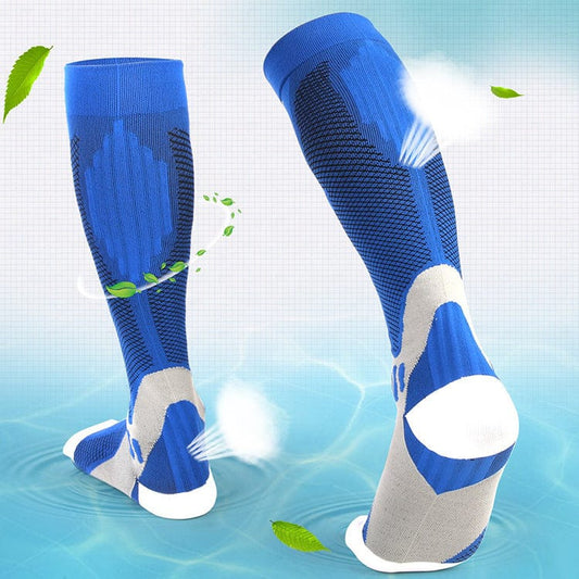 Amazon explosion outdoor football socks fast-moving force riding socks men and women sports compression socks factory direct sales