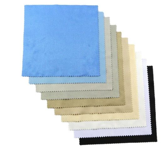 Factory direct microfiber suede glasses Wipe cleaning cloth spot delivery