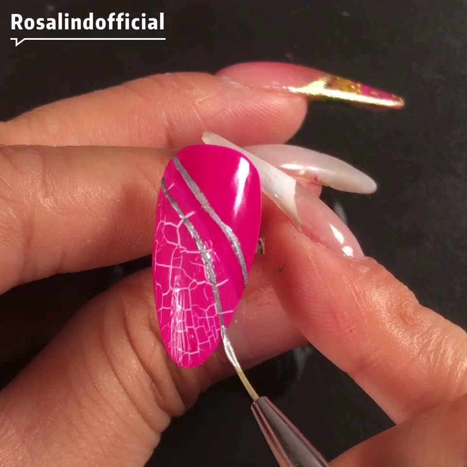 ROSALIND cracked nail glue Kodan weathered burst phototherapy glue set nail UV glue cracked nail polish make-up