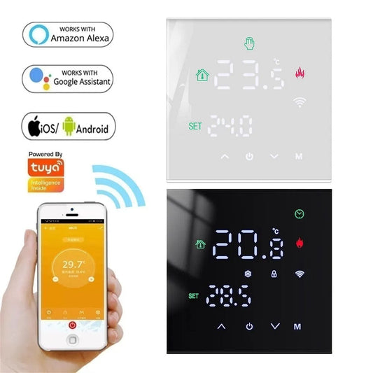 Smart Temperature Remote Controller M3H Tuya WiFi Thermostat 3A 16A LCD Display Touch Screen for Water/Electric Floor/Gas Boiler