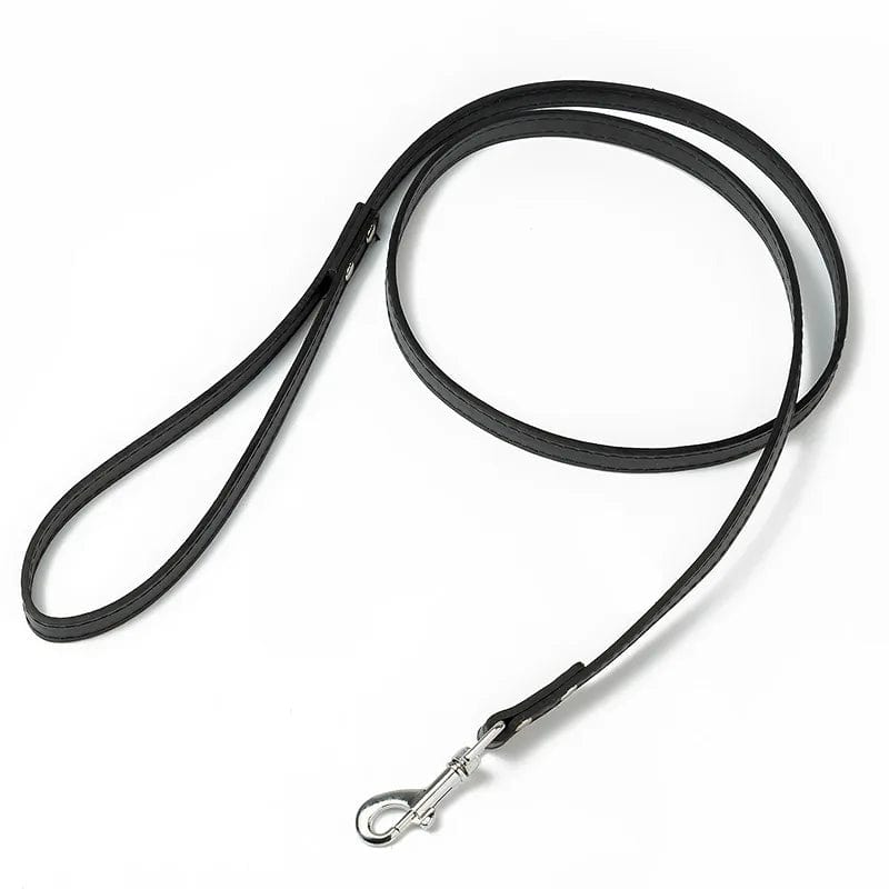 Leather Dog Leash Pet Dog Training Leash Rope Colorful PU Puppy Dog Walking Leash for Large Medium Small Dogs Pet Supplies 120cm