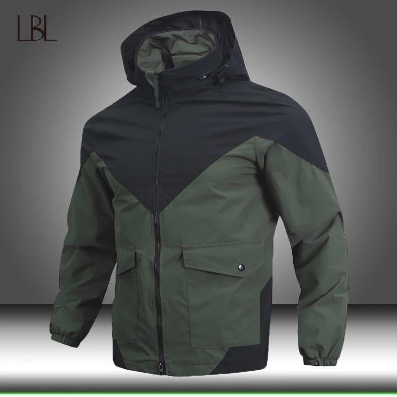 Military Bomber Warm Fleece Jacket Men Casual  Hooded Coats  Man Slim Fit Pilot Jacket Windproof Outwear Tactical Cargo Overcoat