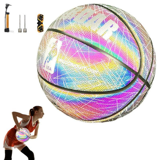 Glow in the dark basketball