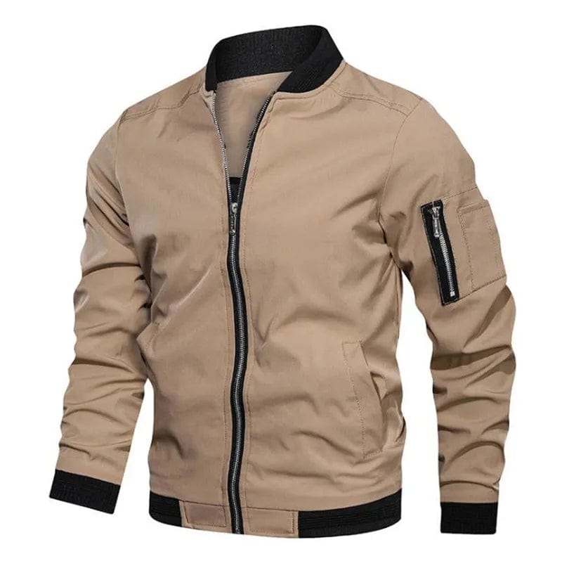 Men's Windbreaker Jackets For Men Men's Bomber Jacket Male Casual Streetwear Hip Hop Slim Fit Pilot Baseball Coats Men Clothing