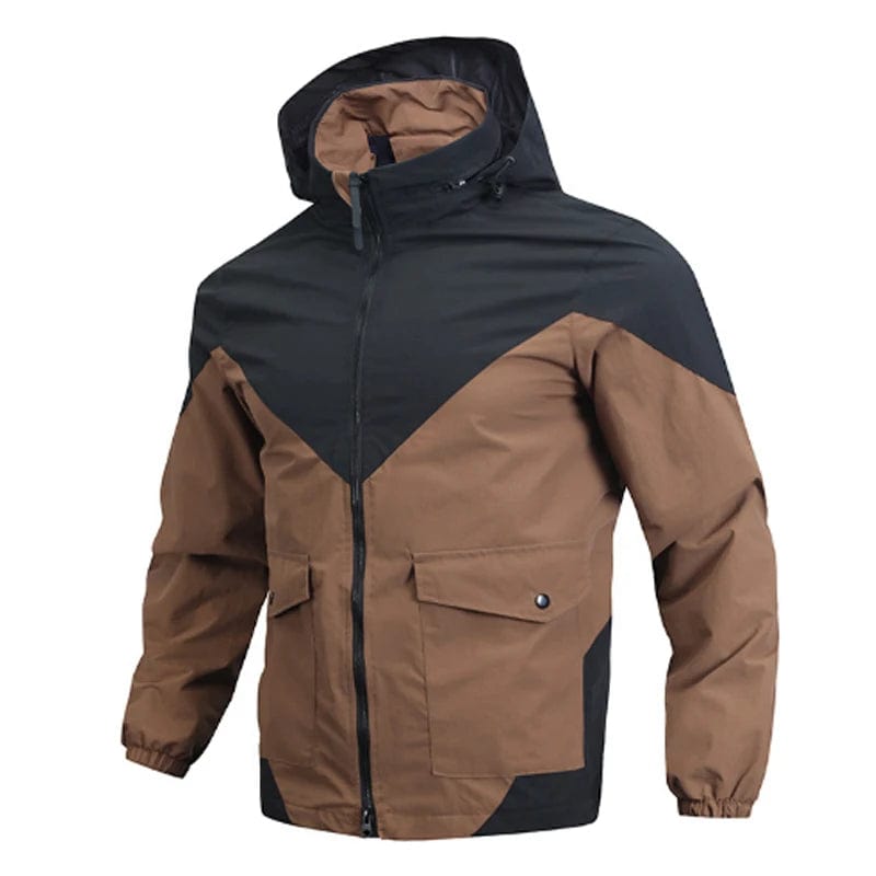 Military Bomber Warm Fleece Jacket Men Casual  Hooded Coats  Man Slim Fit Pilot Jacket Windproof Outwear Tactical Cargo Overcoat