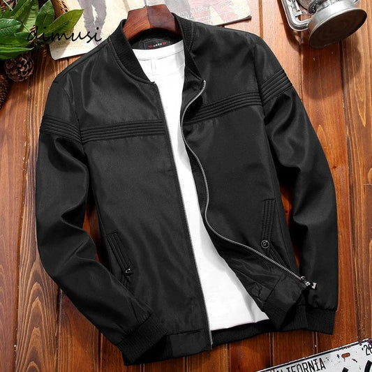 DIMUSI Men's Bomber Jacket Casual Men Outwear Windbreaker Coats Fashion Streetwear Pilot Sportswear Baseball Jacket Men Clothing