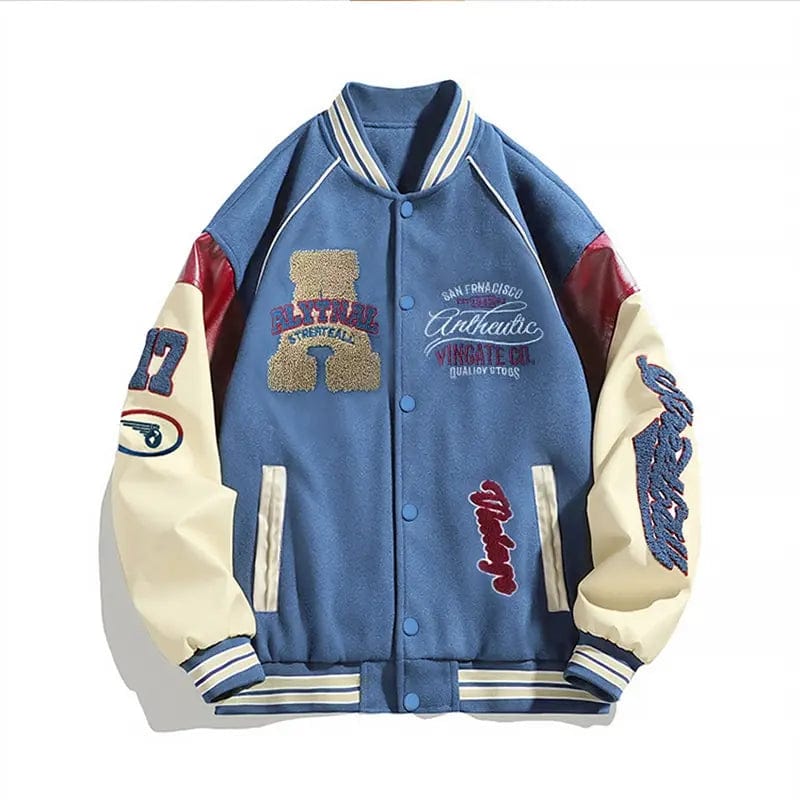 2024 Spring And Fall New Men's Baseball Clothing Ins High Street Hip-hop Vintage Casual Loose Y2k Coat Men's Designer Jacket