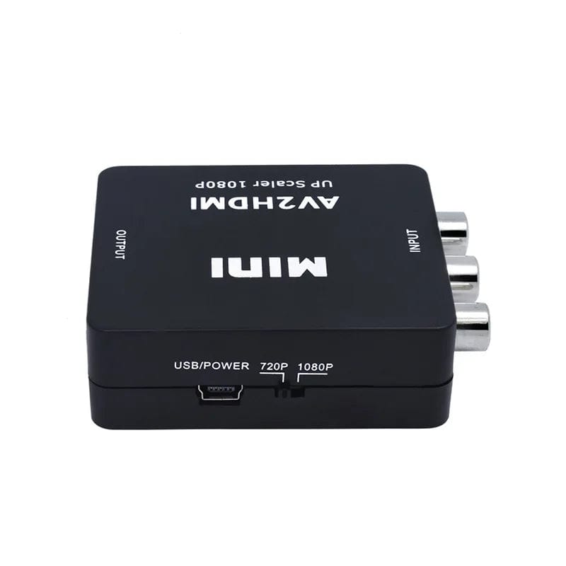 HD 1080P RCA AV To HDMI-compatible Adapter Converter