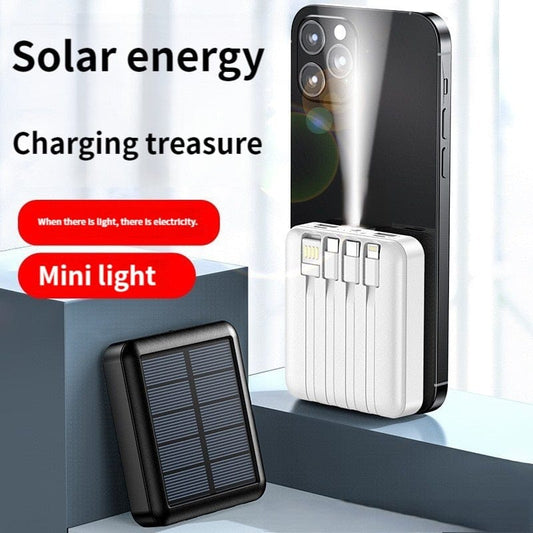 Slim Solar Charging Power Bank/Accessories