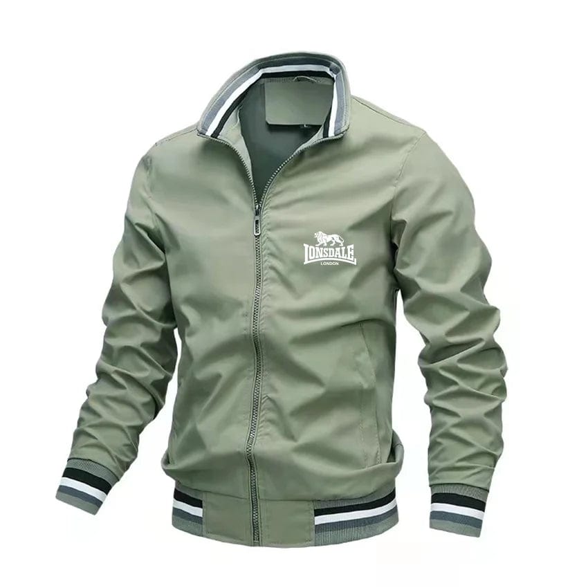 2023 LONSDALE Logo Aviator Stand Collar Jacket Men's Casual Slim Baseball Jacket Latest Spring Fashion High Quality Jacket