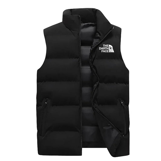2023 new winter brand clothing vest warm sleeveless jacket casual vest winter windproof jacket men's zipper down vest
