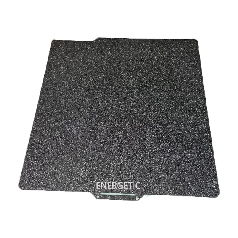 ENERGETIC Upgrade Lab X1 Flexible Build Plate,Double Sided Textured/Smooth PEI Magnetic Spring Steel Bed 257.5x257.5mm