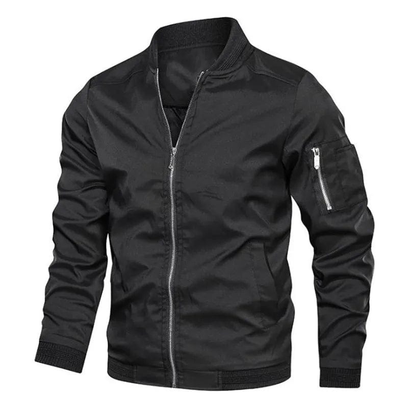 Men's Windbreaker Jackets For Men Men's Bomber Jacket Male Casual Streetwear Hip Hop Slim Fit Pilot Baseball Coats Men Clothing