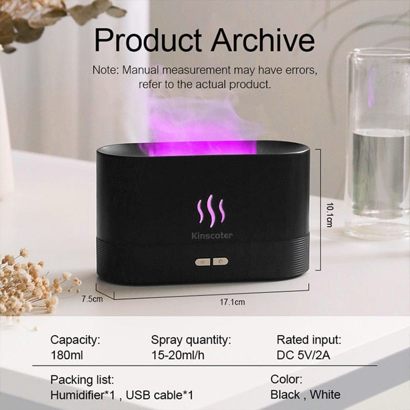 Essential Oil - Aroma Flame Diffuser