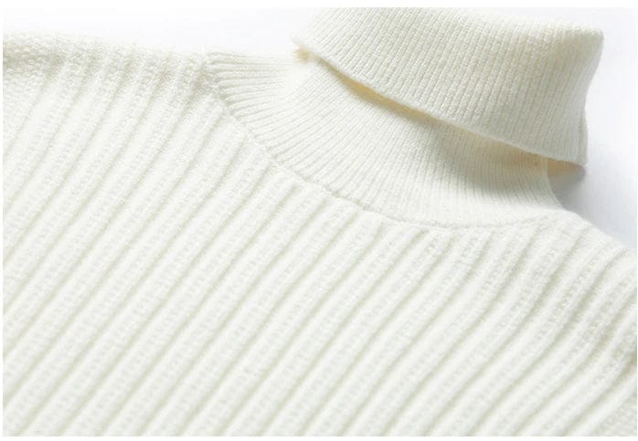 Men's turtleneck sweater Winter thickened warm 900g heavy Andy velvet Skin friendly knit men's coat size 2XL