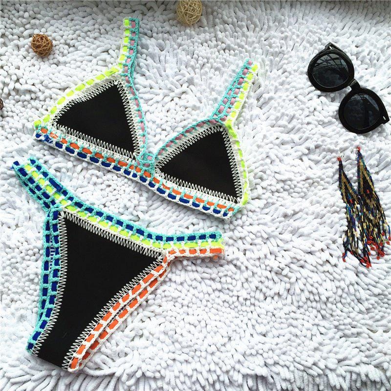 Aria Crochet Neoprene Bikini