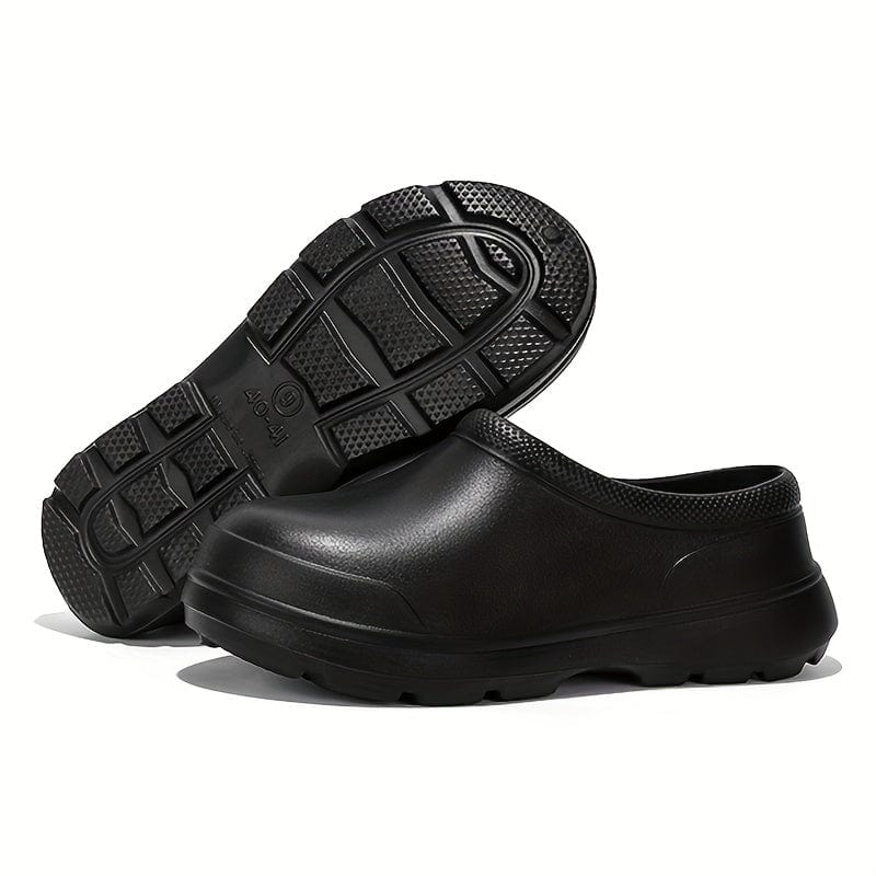 Men's Food Service Restaurant Shoes, Slip Resistant Oil Resistant Shoes Chef Shoes For Kitchen Work Shoes