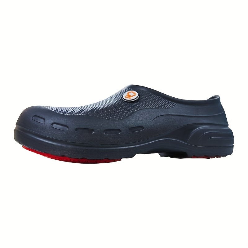 Men's Low Top Rain Shoes, Wear-resistant Waterproof Oil-proof Non-Slip Galoshes For Restaurant Kitchen Fishing