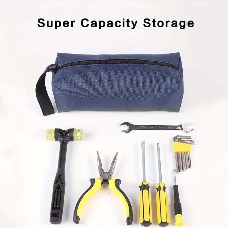 1pc Hand Tool Bag Small Screws Nails Drill Bit Metal Parts Tools Bags Waterproof Canvas Instrument Case Organizer