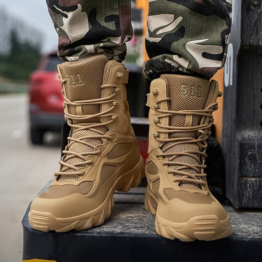 Men's Military Tactical Boots Wear-resistant Non-slip Outdoor Shoes Hiking Shoes