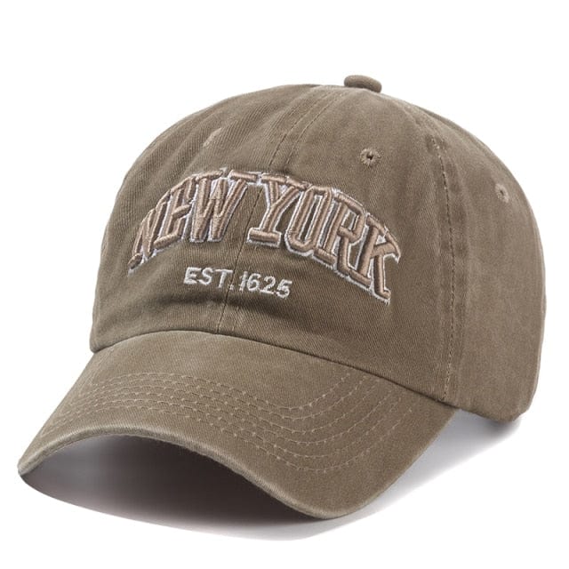 High Quality Brand New York Washed Cotton Cap For Men Women Gorras Snapback Caps Baseball Caps Casquette Dad Hat Outdoors Cap